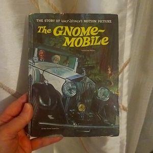 The Gnome-Mobile Disney Book Hardcover Vintage